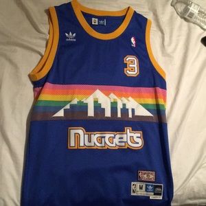 Stitched Allen Iverson Nuggets Jersey